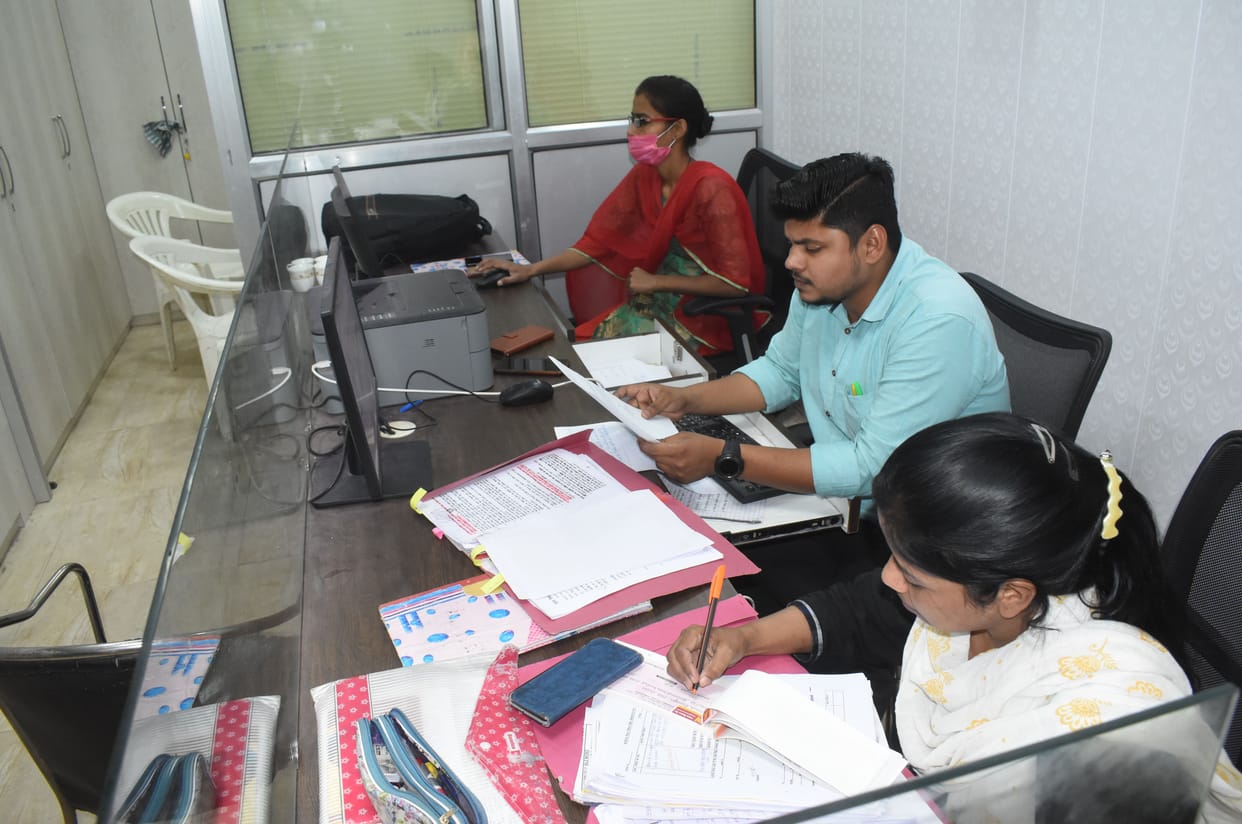 The budget is spent on the last day of the financial year