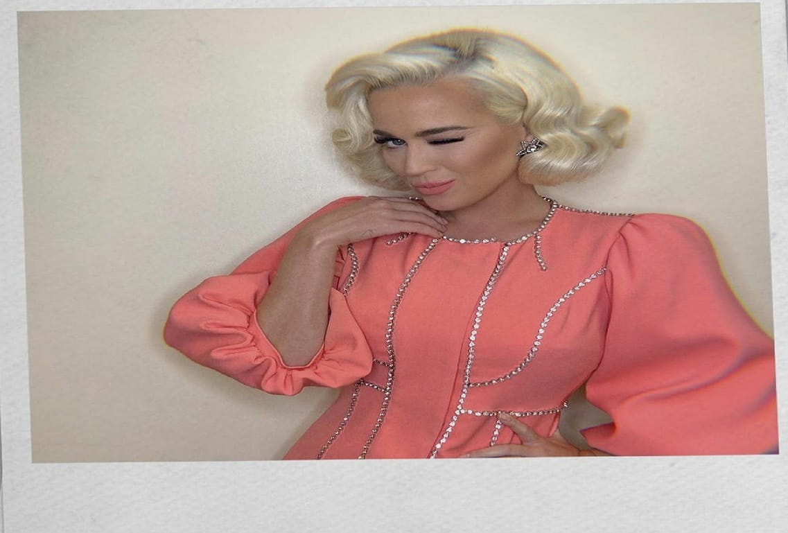 american katy perrys latest look for american idol in hindi
