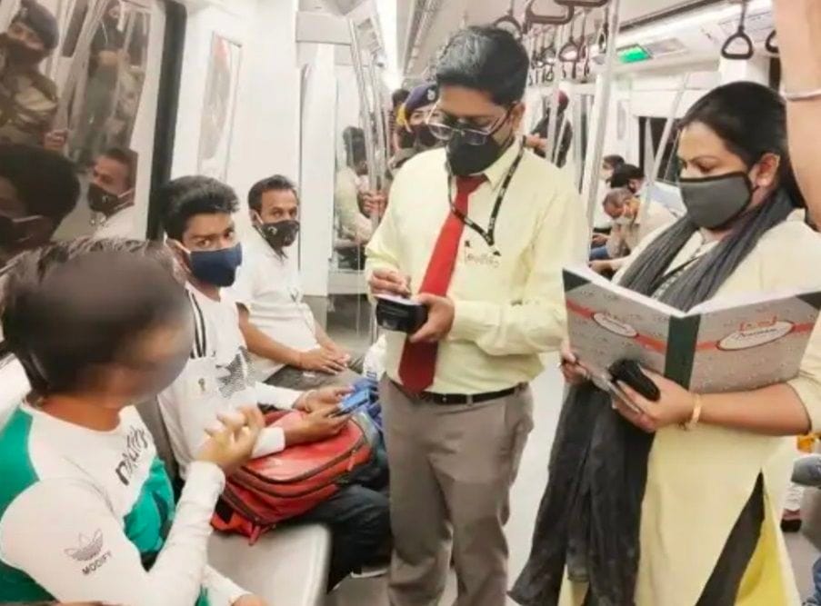 Traveling without a mask in the metro will be expensive