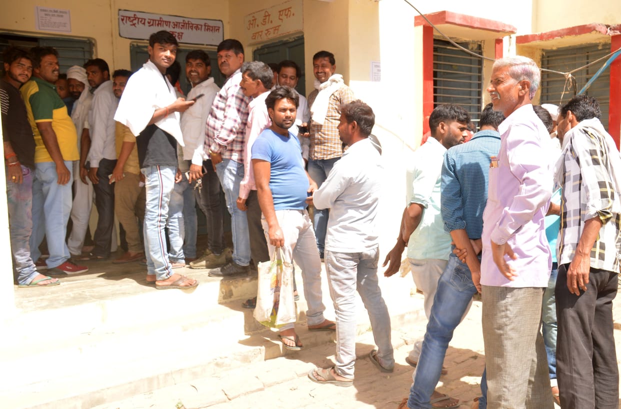 Three-tier elections: Crowds rush to buy nomination papers