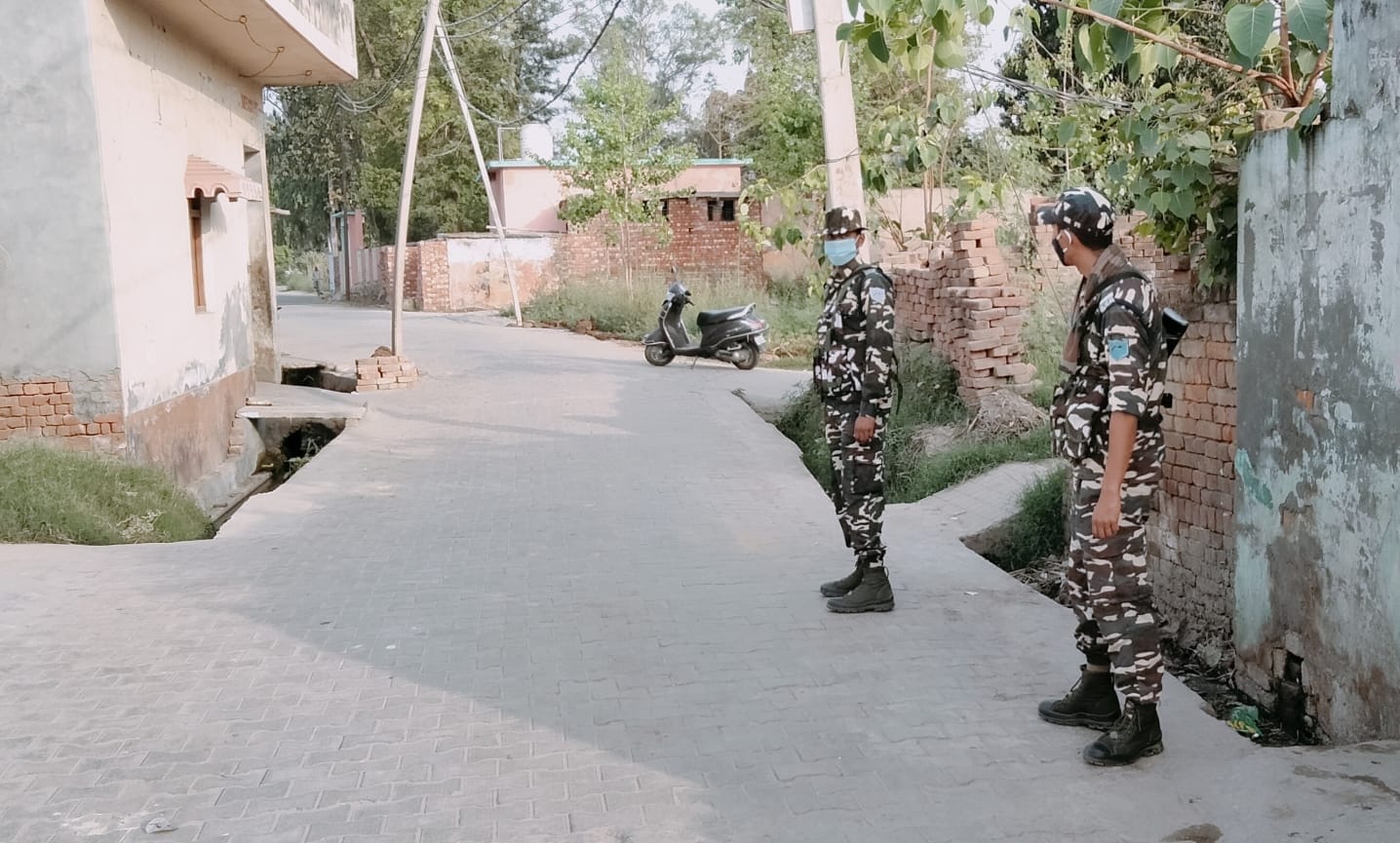 uttarakhand news: fight for water in holi at haridwar, police force deployed photos