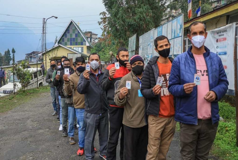 Sikkim municipal election: 7 urban local bodies, 51 wards, 153 candidates all updates in hindi