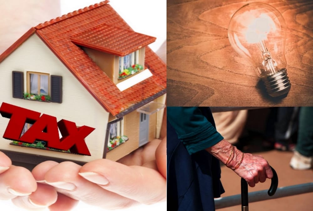 Last day to fill house tax or power bills.