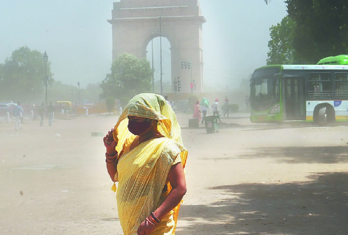 Delhi News : dusty winds will haunt capital today also