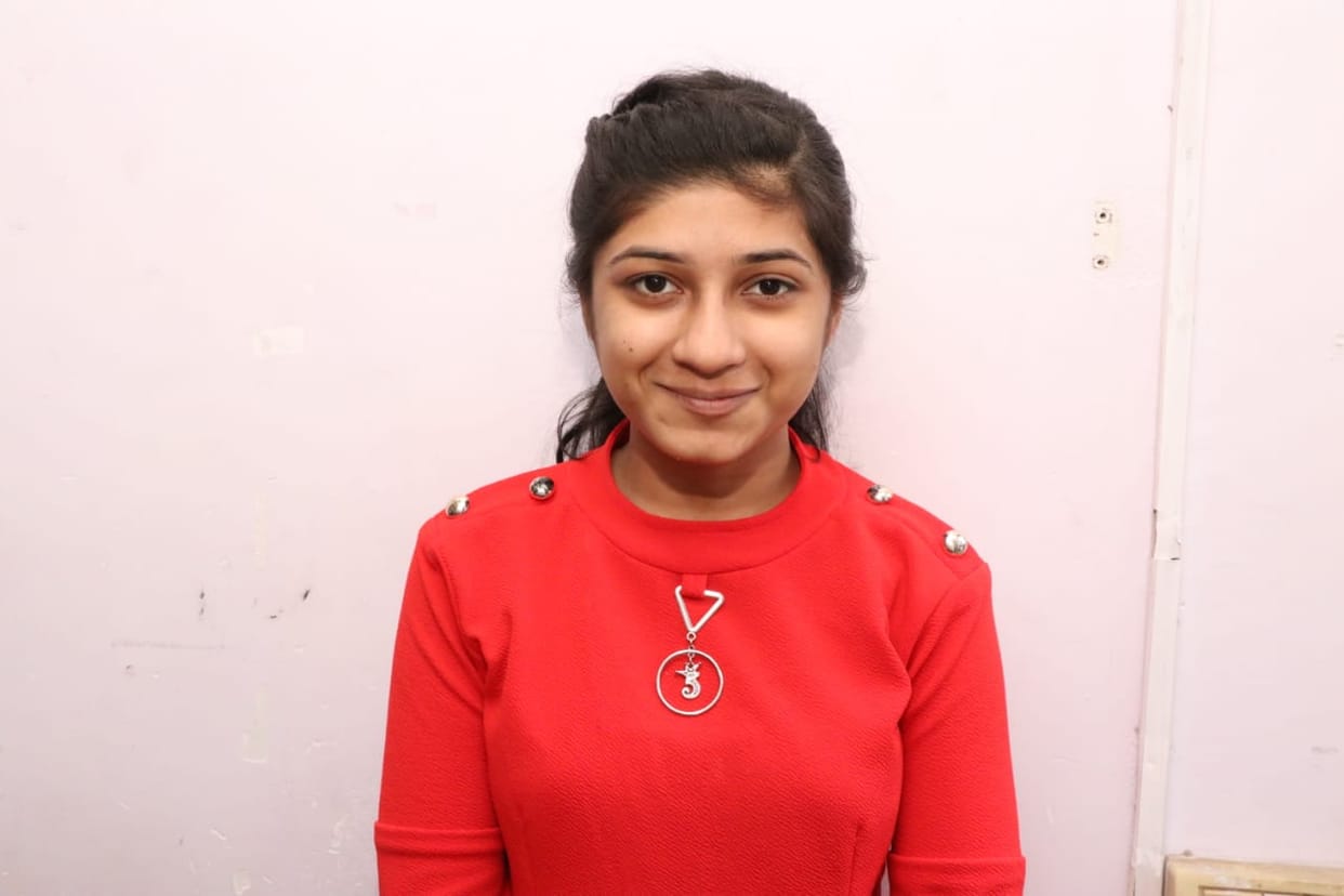 Kalka's girl registered her name in India Book of Records
