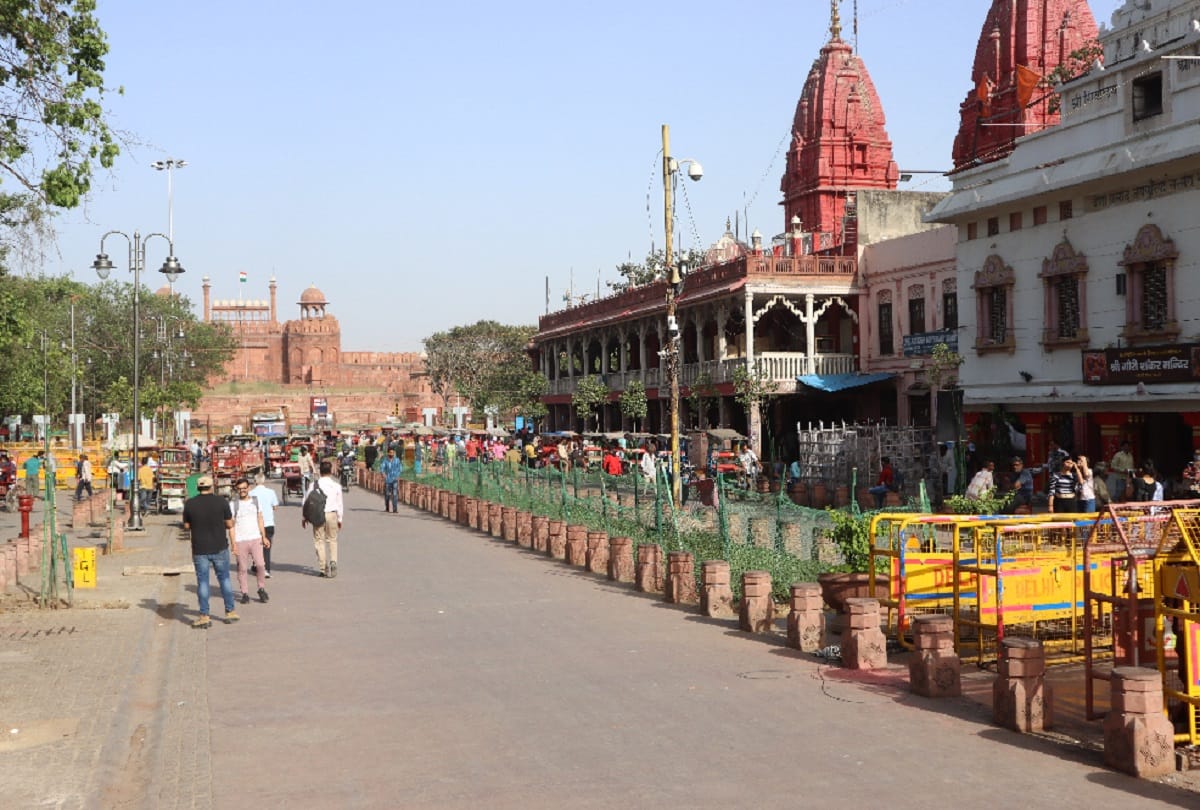 Delhi News : Exercise to make Chandni Chowk plastic free