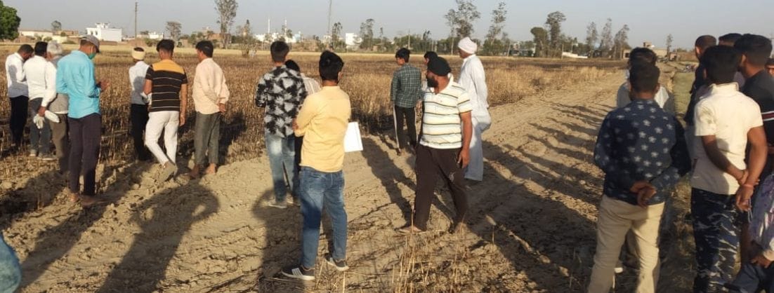 40Acre Wheat Sets Fire