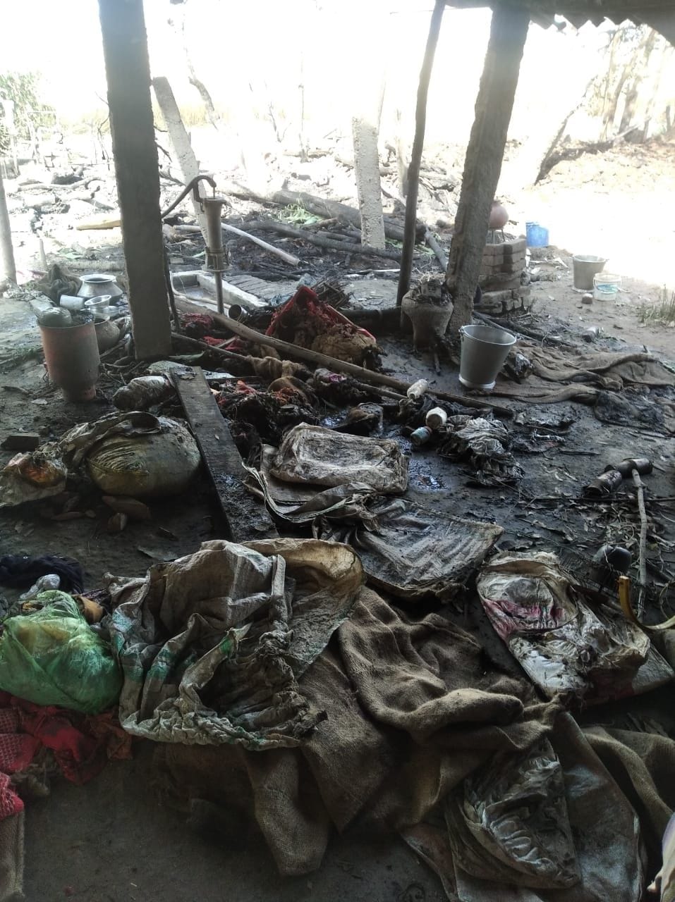 34 Acre Wheat Sets Fire in Khatima