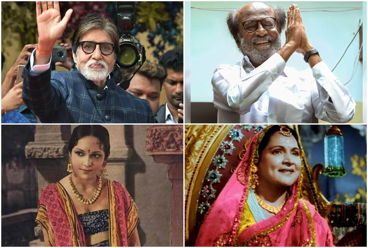 Dada Saheb Phalke Award Rajnikanth Amitabh bachchan List of Dadasaheb Phalke Award Winners