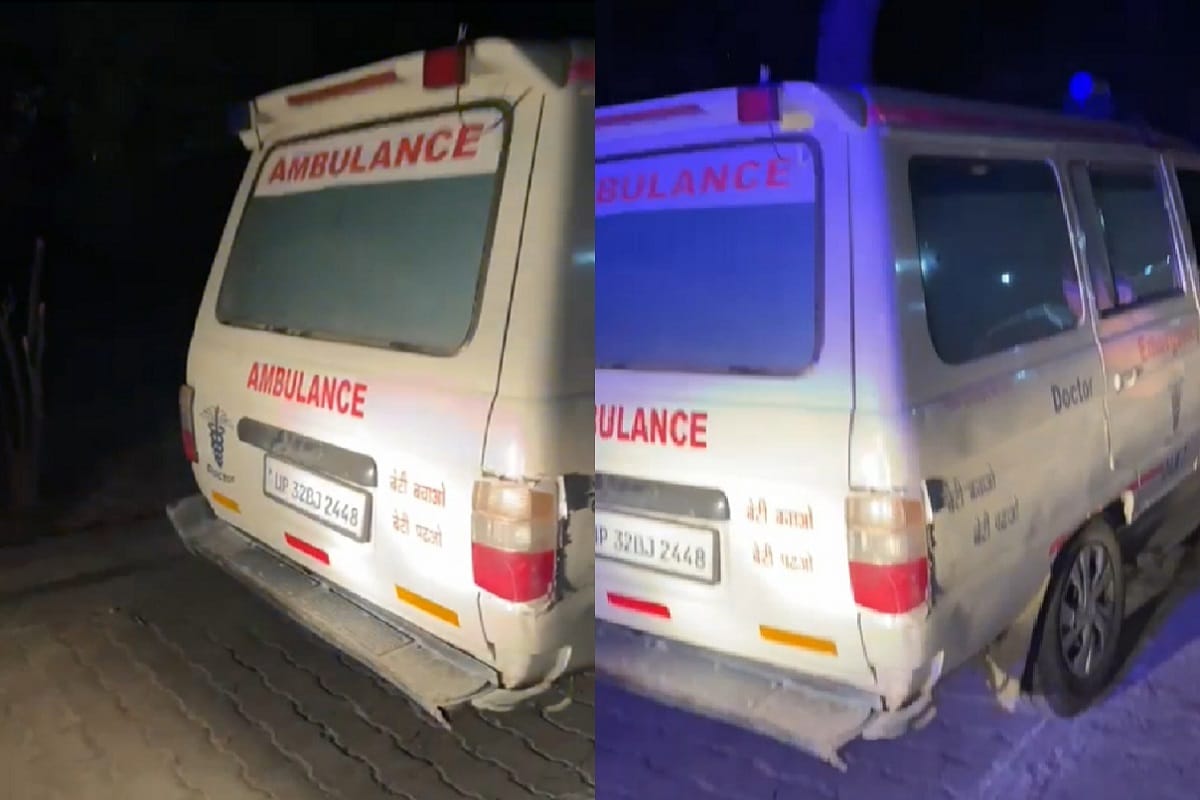 UP Crime: Alcohol was being smuggled in ambulances in Baghpat and two accused arrested