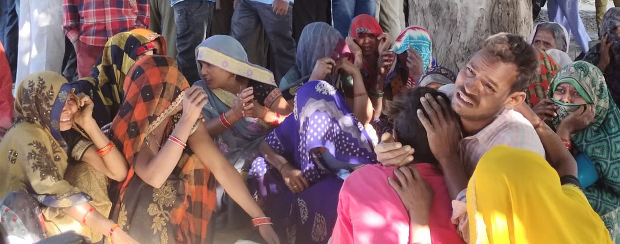 Dead body of woman found hanged, accused of murder