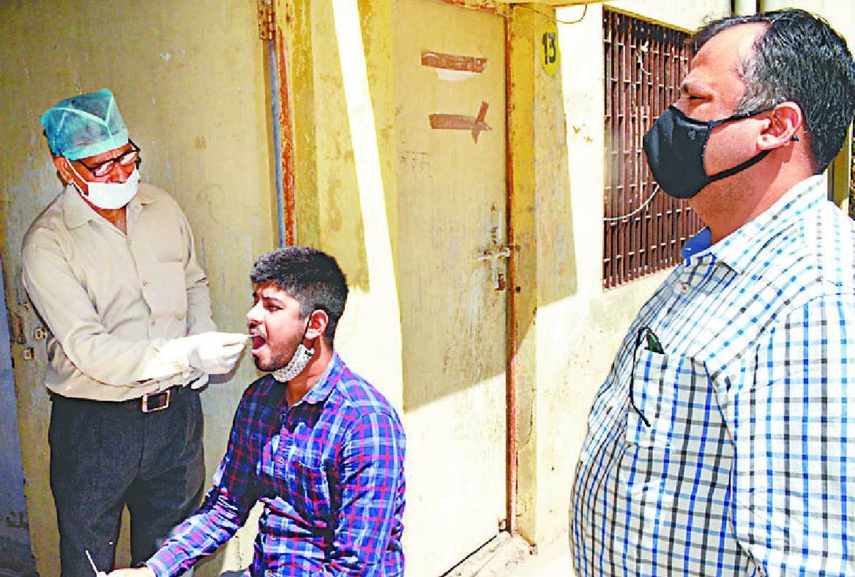 Corona test limited to two thousand in Gorakhpur
