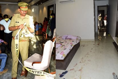 A woman murdered in Gomati nagar in Lucknow.