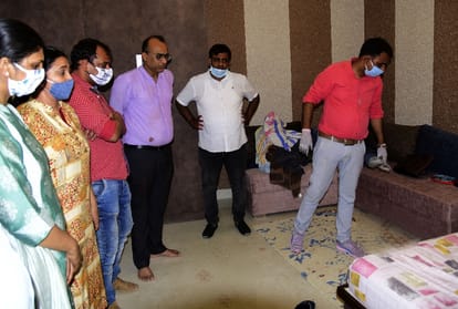 A woman murdered in Gomati nagar in Lucknow.