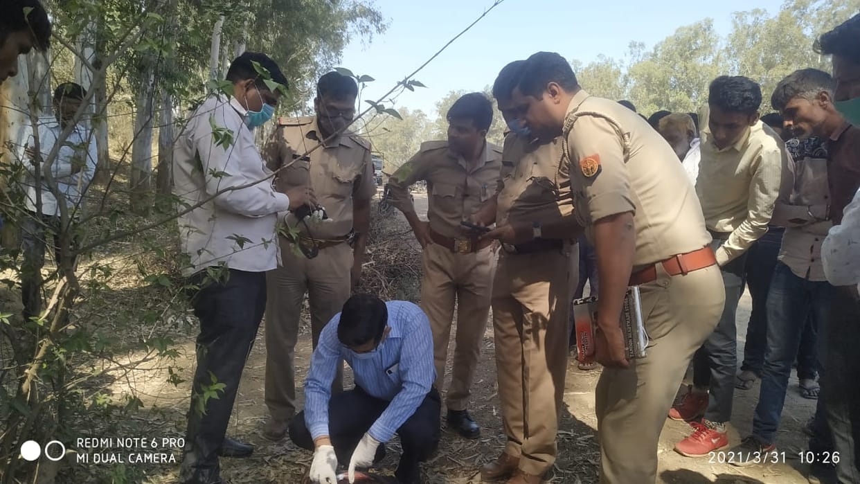 The dead body of the young man was thrown in the canal after killing