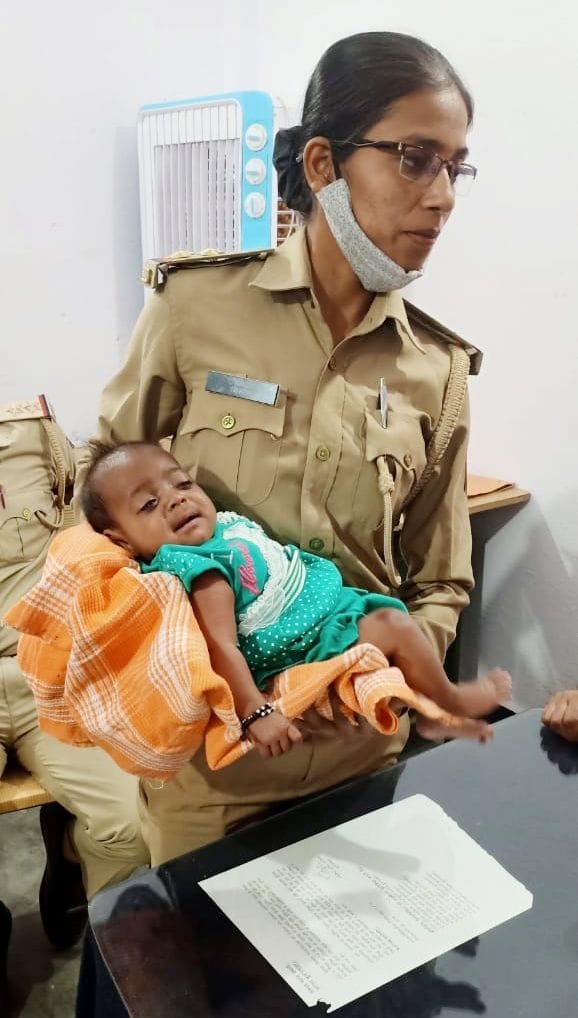 girl child found on highway 91