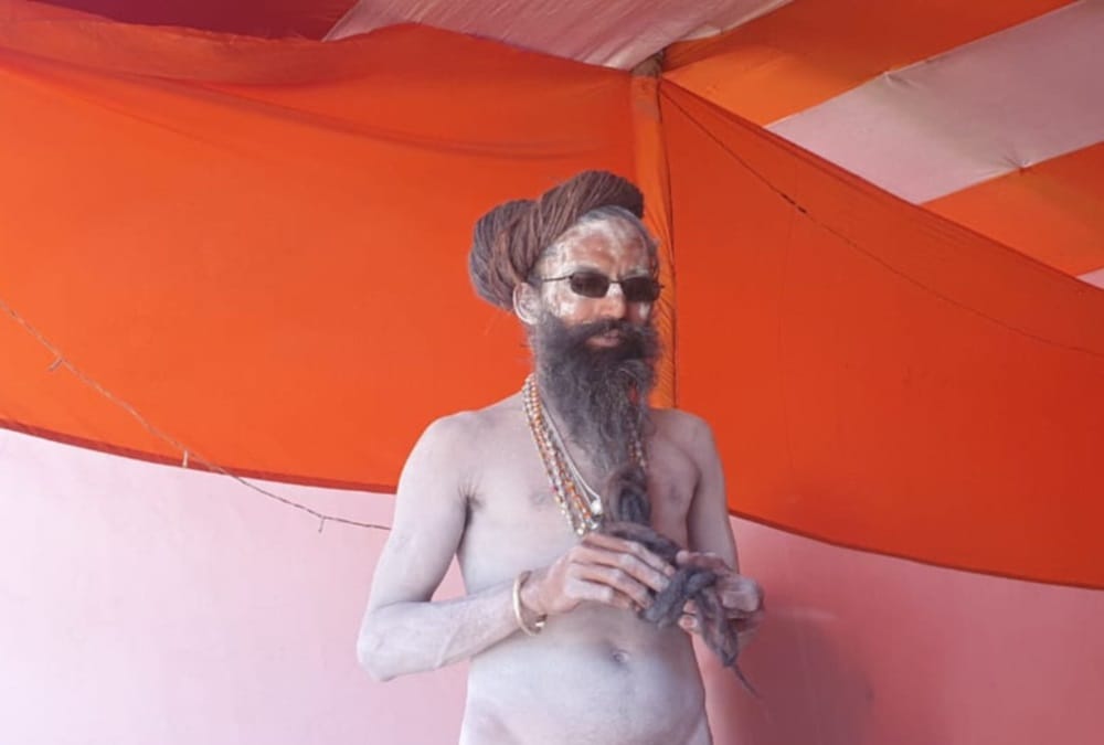 Haridwar Maha Kumbh 2021: Naga Saints Vikram has not shaved his beard before 27 years, Know Interesting Facts