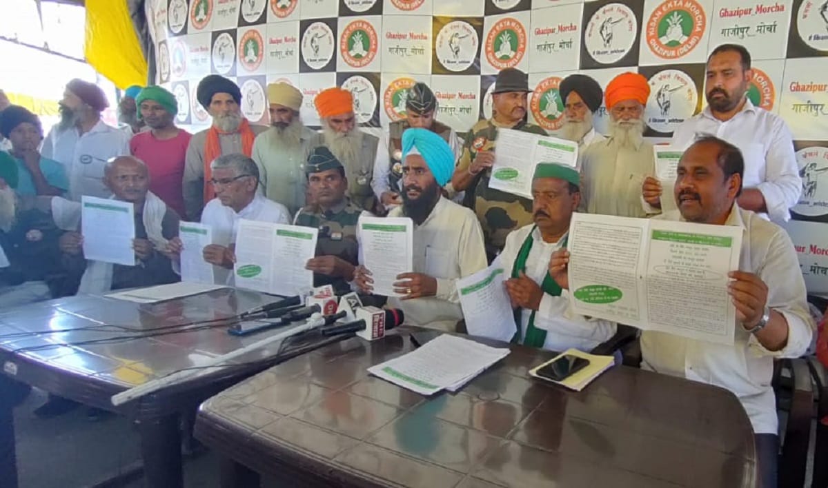 farmers have announced they will march to the parliament in first week of May