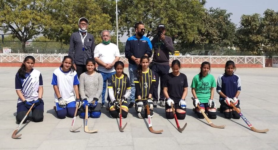 Dania became captain of UP roller hockey team, Sarika became vice captain