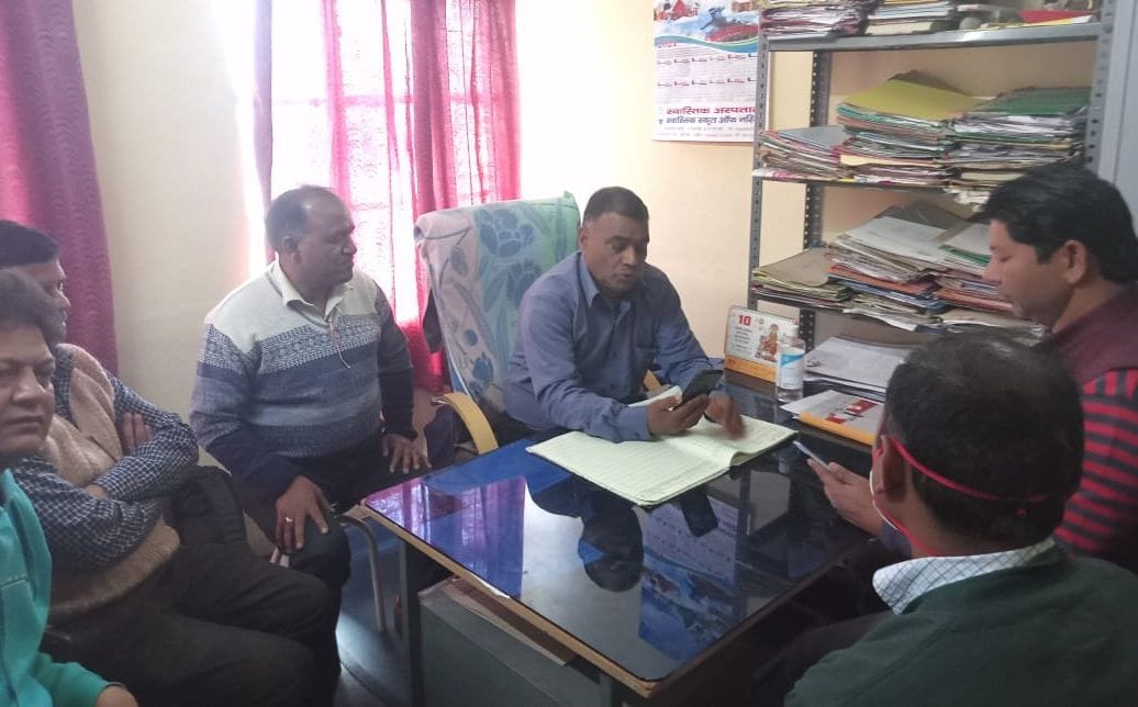 One day salary of five doctors found absent will be deducted