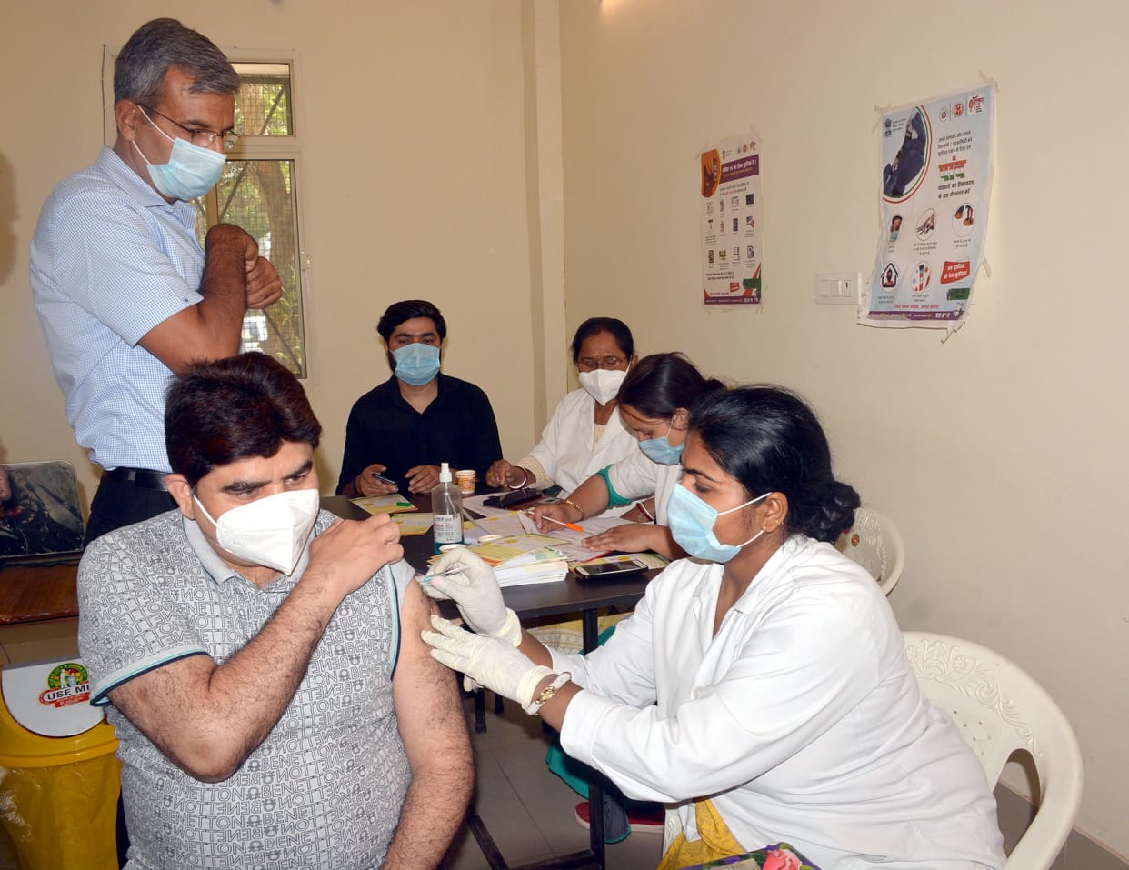 18 people got corona positive in aligarh