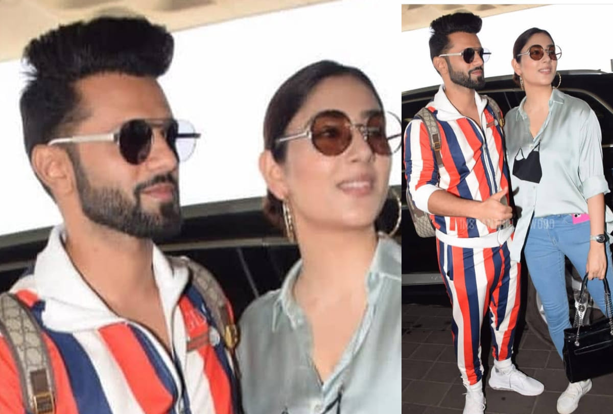 Rahul Vaidya and Disha Parmar perform Pooja at his home after wedding