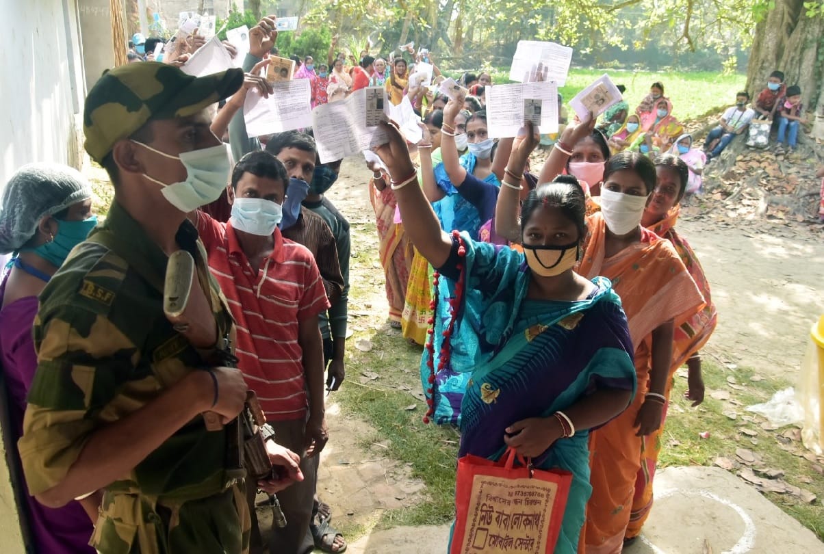 Assembly election 2021 Voting continues in West Bengal and Assam see pictures