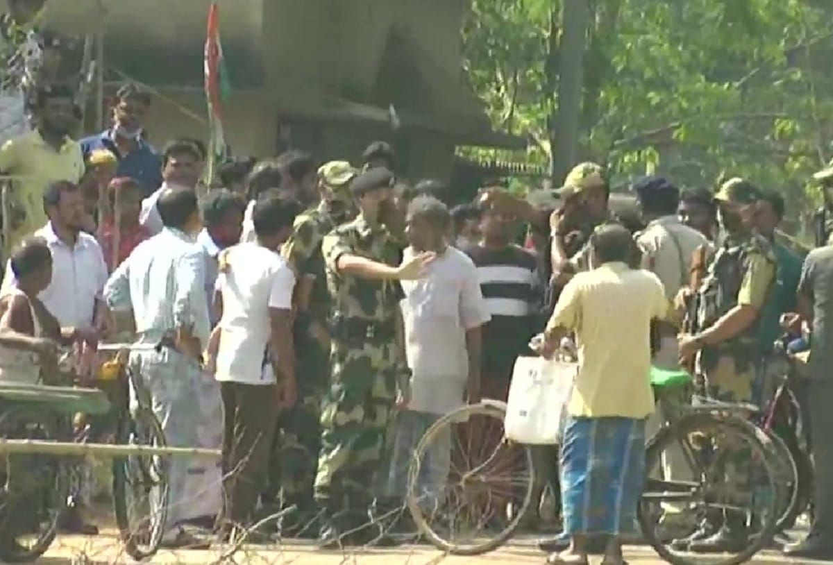 West Bengal Police detain BJP Mandal President Mohan Singh of Debra after ruckus near polling booth