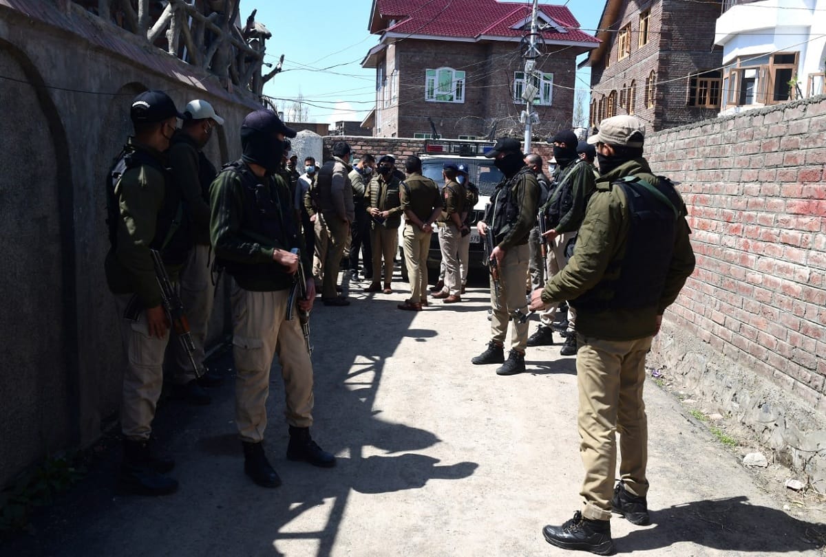Terrorist attack on house of BJP leader based in Srinagar Naugam jammu kashmir