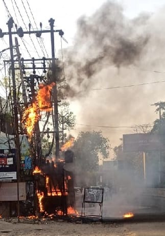 Burnt transformers in civil lines, jammed