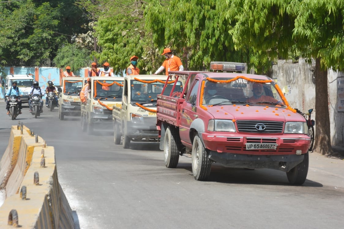 Corona in Varanasi : city will be sanitized, 120 machines purchase