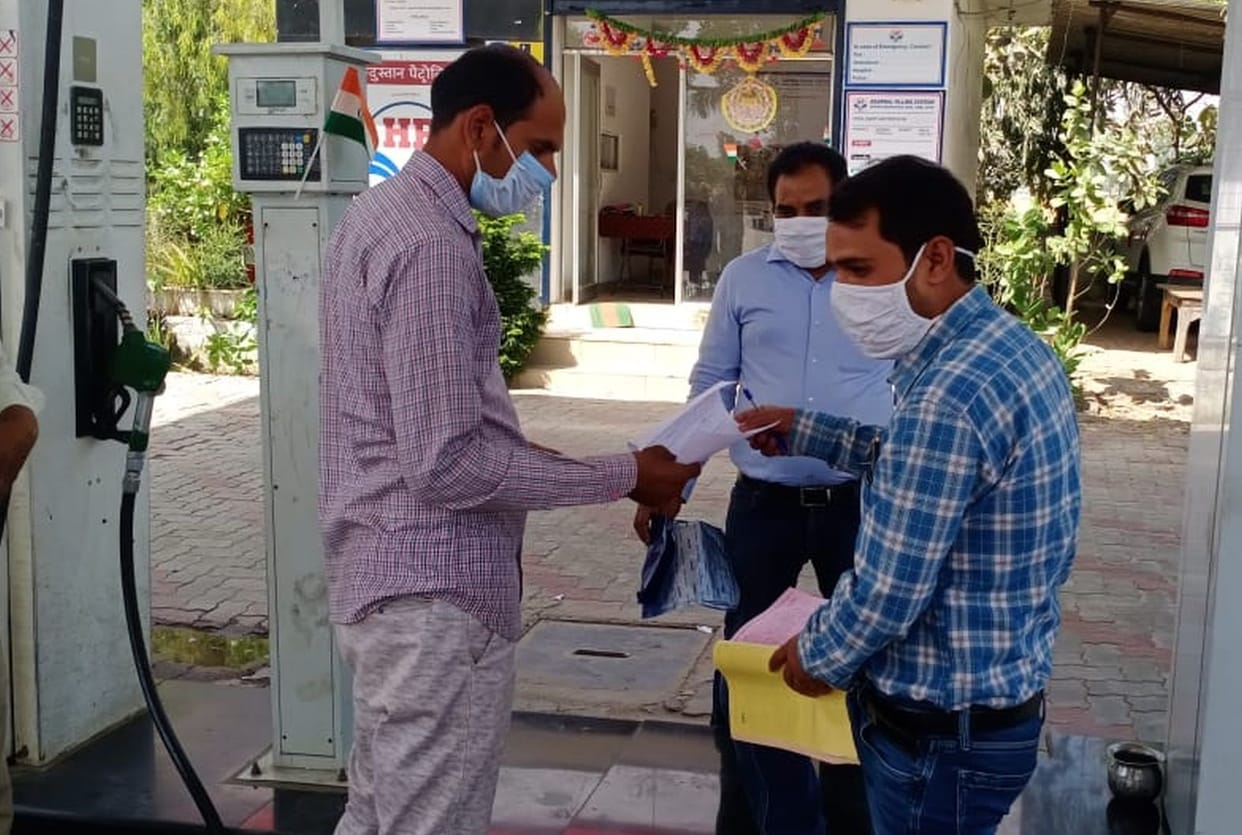 One petrol pump sealed, three fined 5-5 thousand