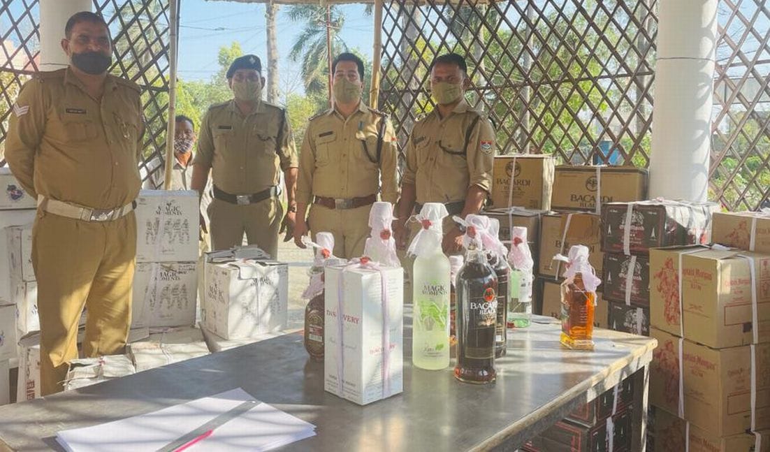 80 Liquor Boxes Recovered