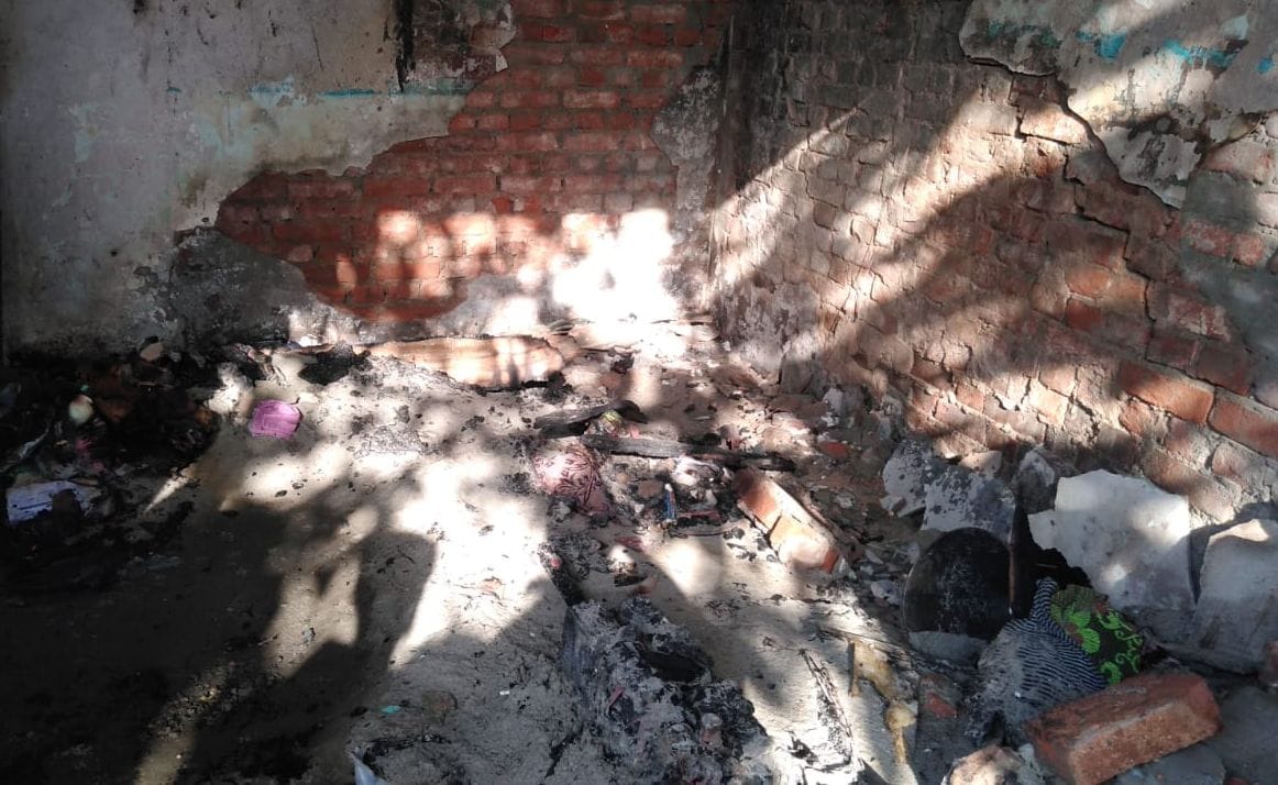 Shop ravaged by explosion, death of shopkeeper