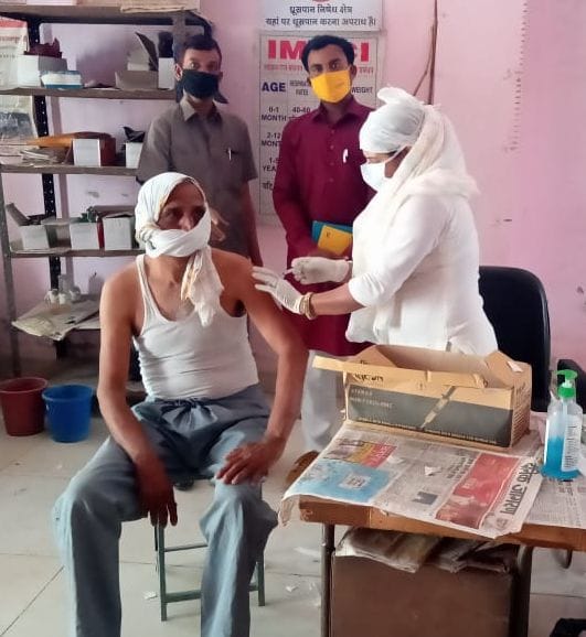 Corona vaccine applied to 2803 people aged 45 or older