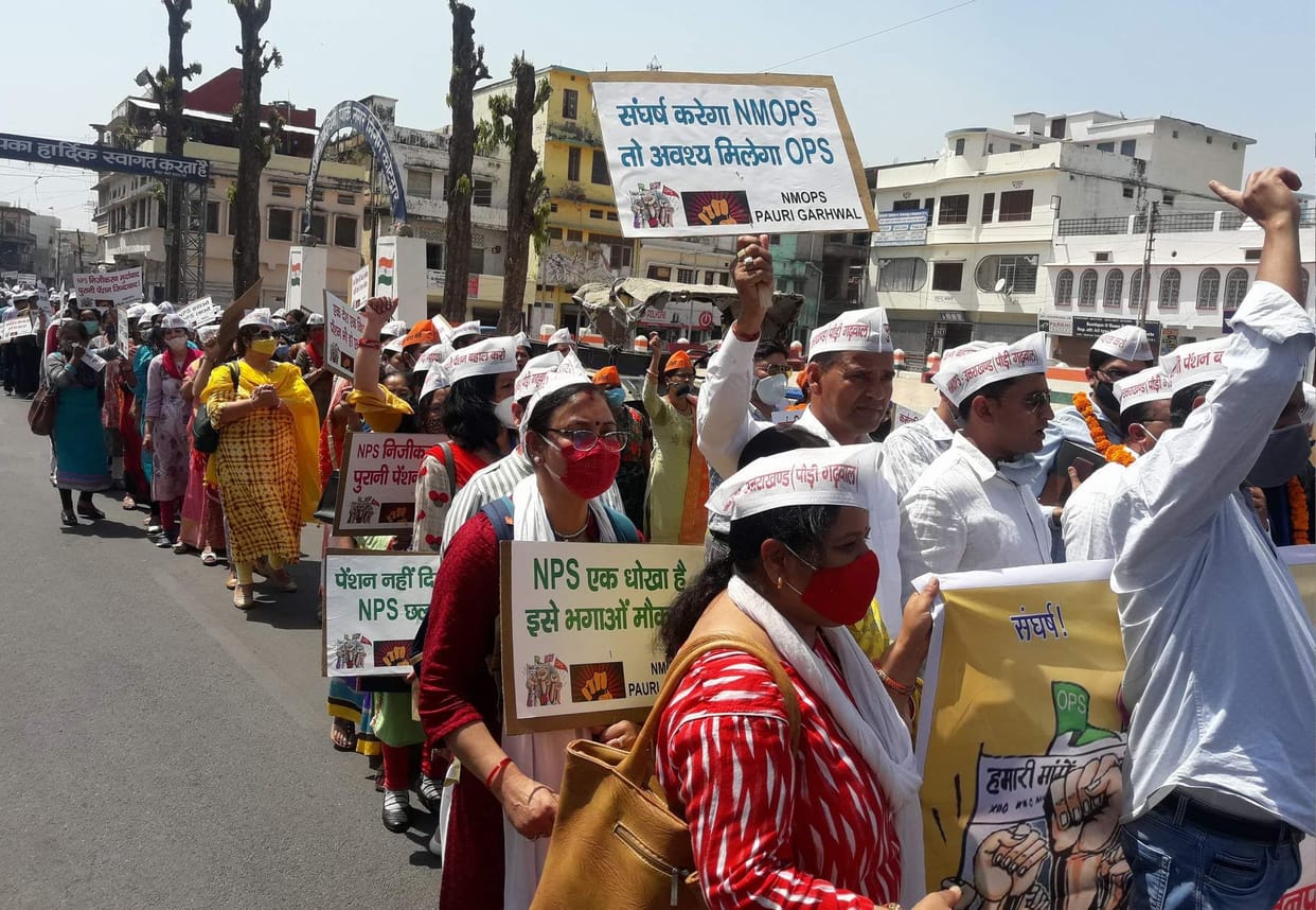 Maharali withdraws for old pension restoration