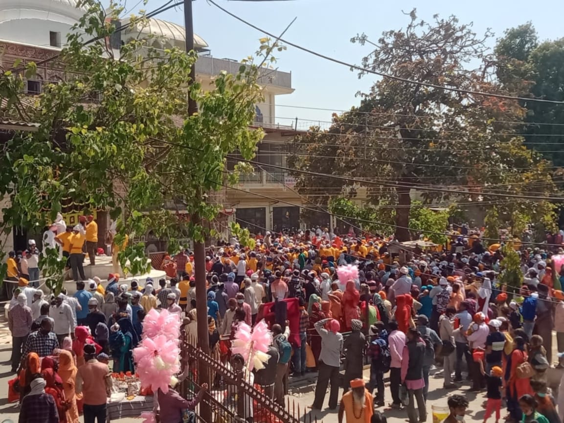 Dehradun jhanda mela 2021 News: Historical Jhanda Ji Arohan Today Vehicles banned around Darbar Sahib
