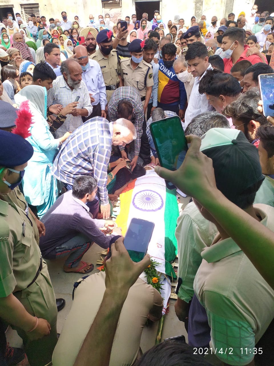 Nangra's ITBP jawan merges with Vipin Panchatattva