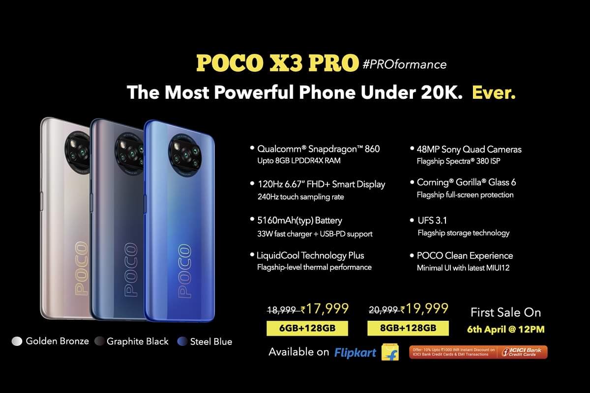 buy POCO X3 Pro at Rs 8000 cheaper with this crazy offer all details here