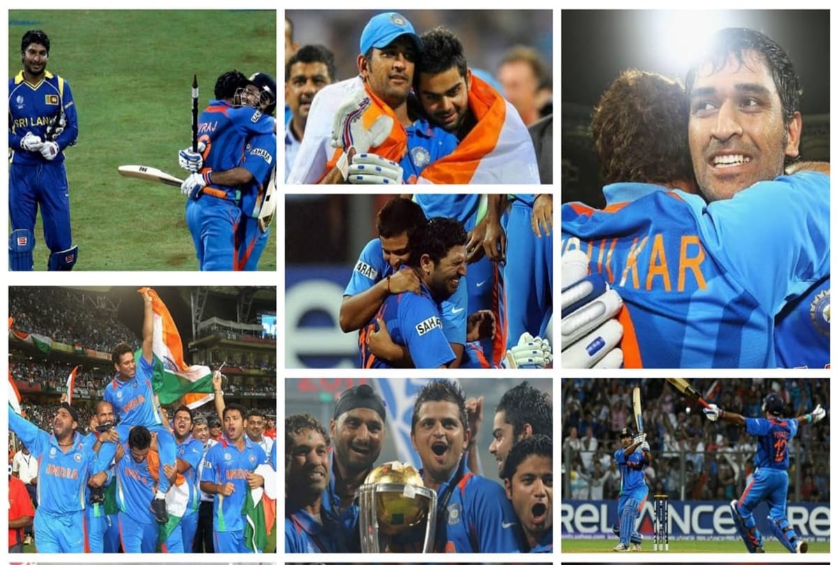 April 2 2011 MS Dhoni led India lifts second world cup after 28 years