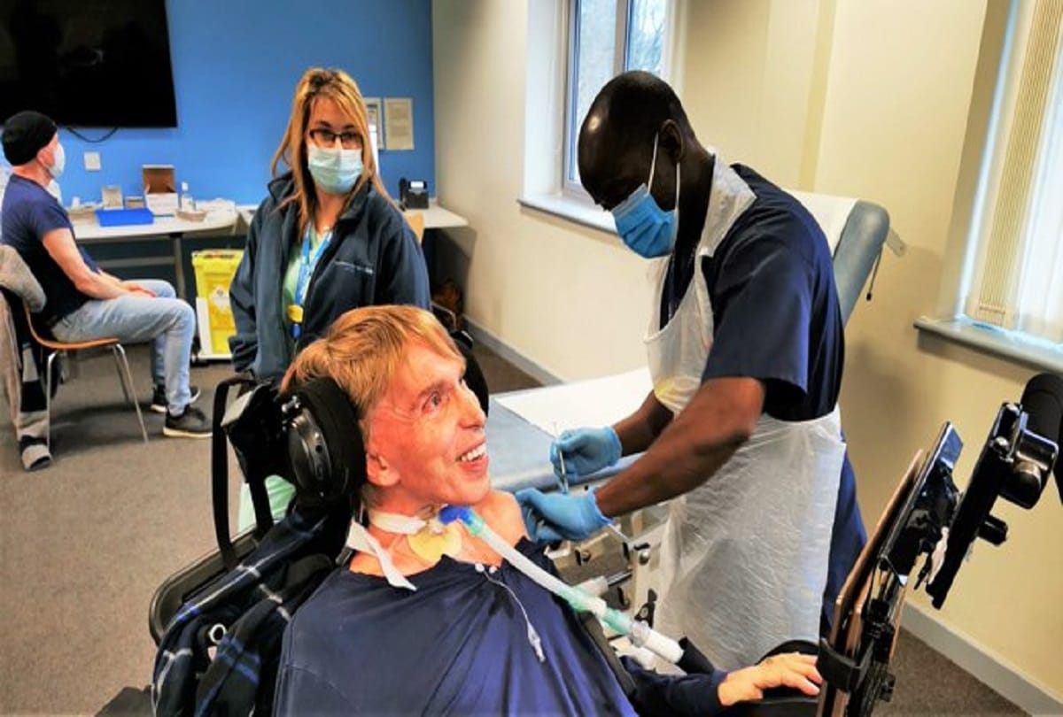 Scientist from Britain dr peter scott morgan transformed into worlds first Roboman after motor neurone disease