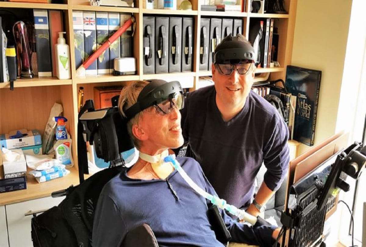 Scientist from Britain dr peter scott morgan transformed into worlds first Roboman after motor neurone disease
