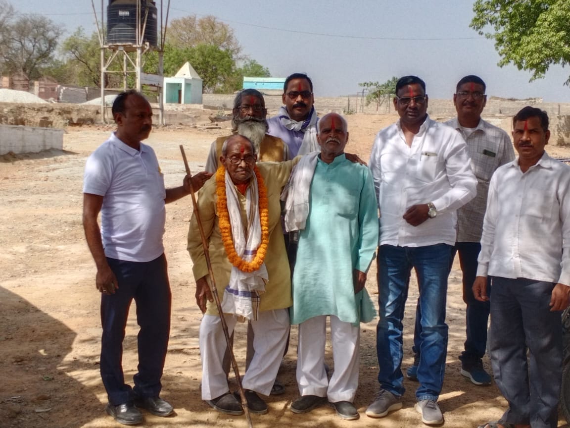 Retired railwayman handed over his deposit