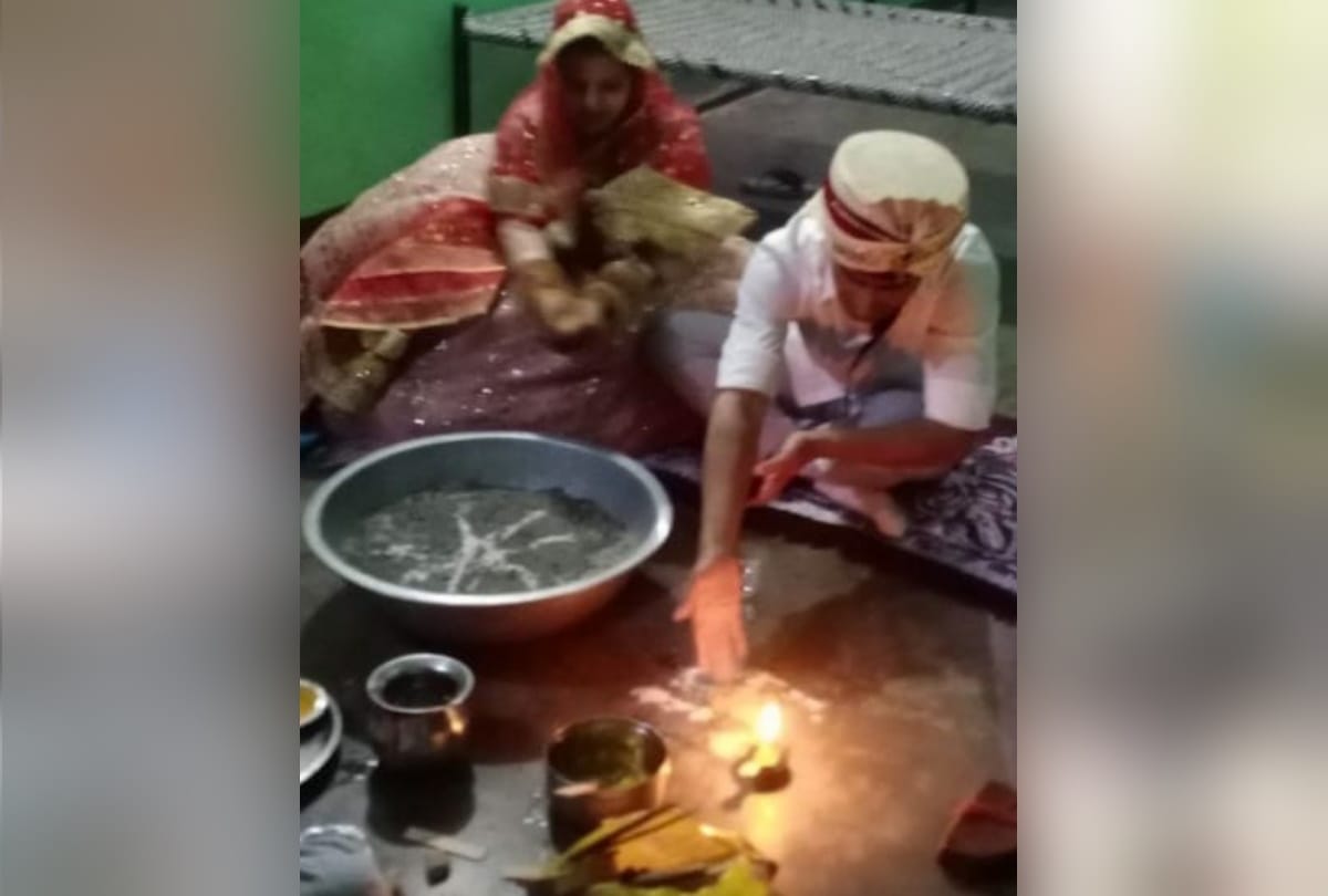 UP Panchayat Election 2021 gangster anil dujana wife purchase nomination form they got married last month amar ujala news confirmed