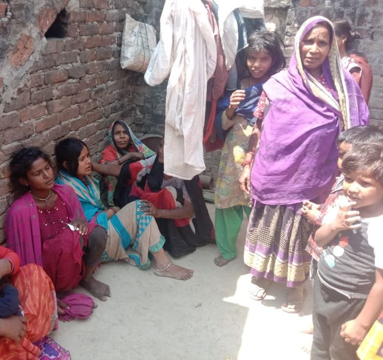 dead body og 2 brothers reached village