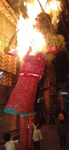 Shriram destroyed the corruption of weeds