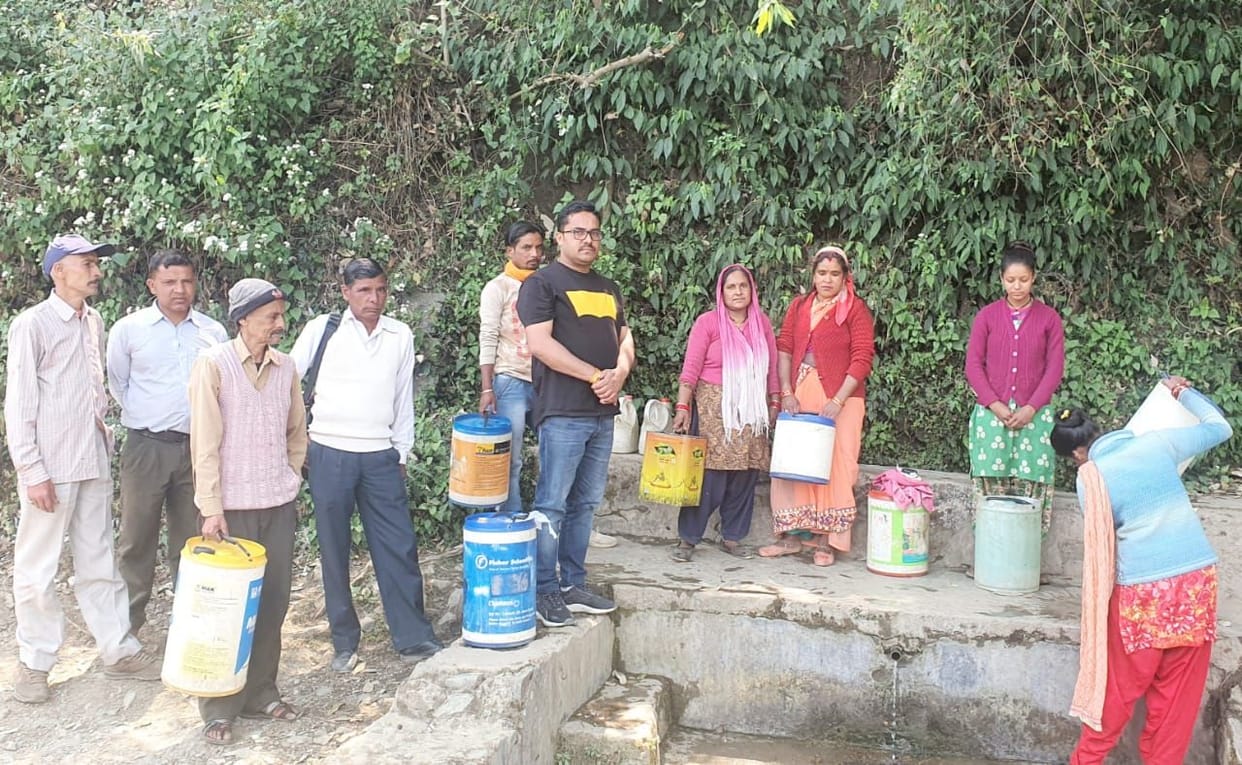 Outcry for water