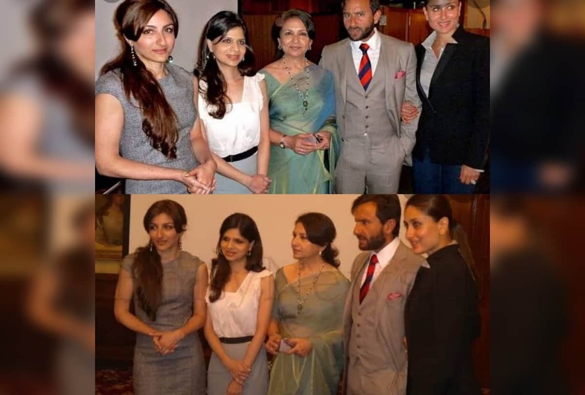 saba ali khan shared unseen throwback photos with kareena kapoor and saif ali khan on instagram
