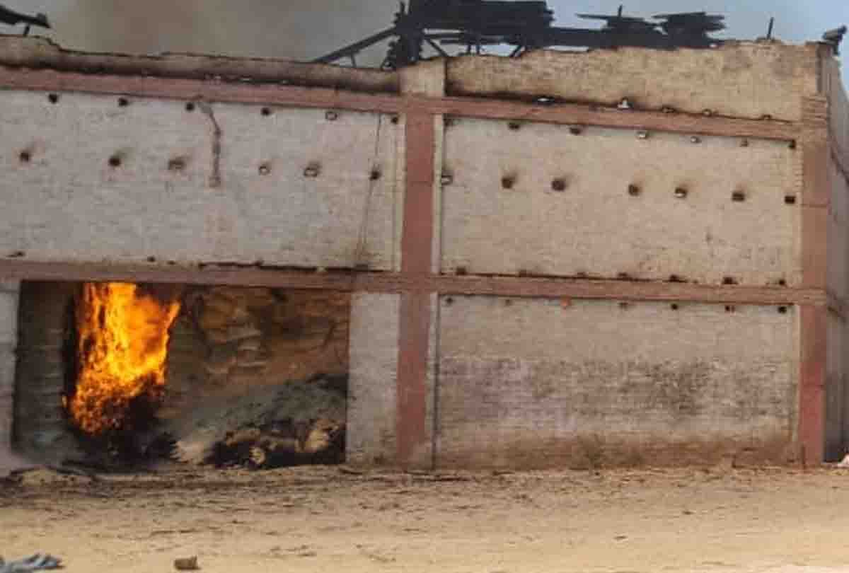 Damage of one crore due to fire in factory