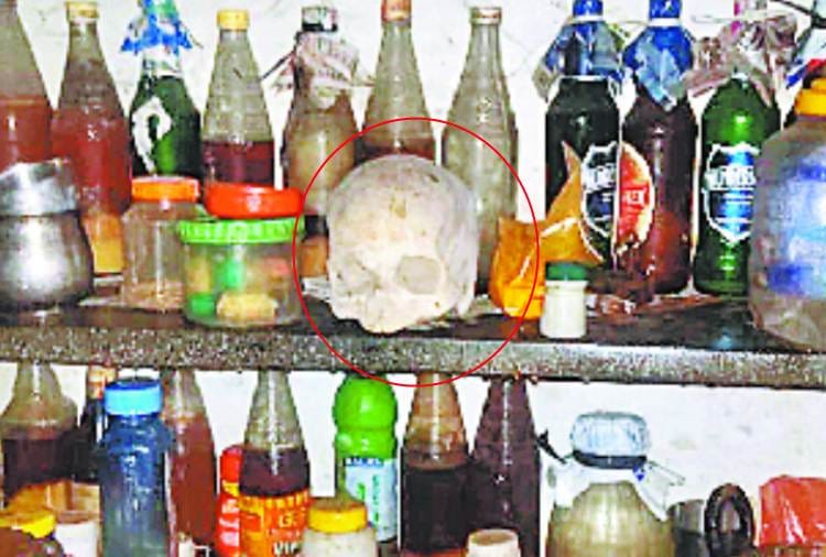 Human Skull found from a house during fire breaks in Punjab